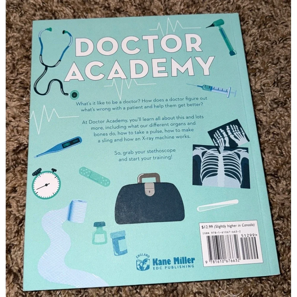 Kane Miller-Doctor Academy-(NWT) Paperback